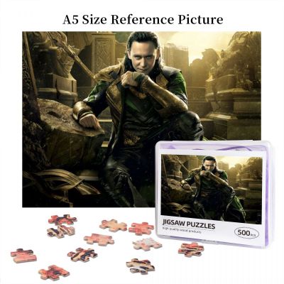 Loki, Tom Hiddleston Wooden Jigsaw Puzzle 500 Pieces Educational Toy Painting Art Decor Decompression toys 500pcs