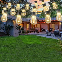 LED Solar String Lights Bulbs Outdoor Christmas Decoration IP65 Waterproof Fairy Lights For Garden Patio Camping Party Wedding