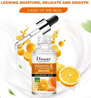 Disaar VC เซรั่ม เซรั่มบำรุงผิวหน้า! แก่นแท้! ผิวชุ่มชื่น! สดใสขึ้น! 30ml Serum vc Serum บำรุงผิวหน้า