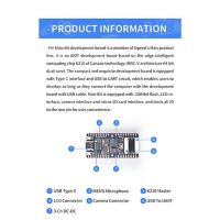 สำหรับ Sipeed Maix Bit Kit บอร์ดพัฒนาเมนบอร์ดพร้อมหน้าจอกล้องกล้องส่องทางไกล Cam