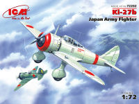 พลาสติก โมเดล ประกอบ icm สเกล 1/72 Ki-27b Japan Army Fighter