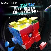 Moyu YS3M Huameng 3x3 The Soul of Racing Magnetic Magic Speed Cube Professional Fidget Toys YS3M 3X3 Cubo Magico Brain Teasers