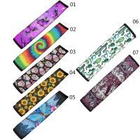 Seat Belt Covers Printed Butterfly Skull Flower Soft Car Shoulder Pad For Adults Youth Kids Car Truck Airplane Backpack Straps Seat Covers