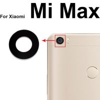 กล้องมองหลังเลนส์กระจกสำหรับ Xiaomi Mi Max มิกซ์2S 2 4 Mi Note 2 3 Mi เล่นกลับกระจกเลนส์หลักพร้อมอะไหล่เปลี่ยนเทปสติกเกอร์