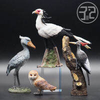 （READYSTOCK ）? Shoebill Snake Vulture Secretary Bird Woodpecker Barn Monkey Face Eagle Collecta Simulation Animal Bird Model Toy YY