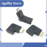 Dgdfhj Shop Adjustable 90 270 Degree Hdmi-Compatible Male Female Connector Adapter Video Cable Plug Extender Converter For Hdtv Tv 4K