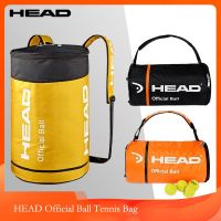 HEAD Tennis Ball Bag Single Shoulder Racket Tennis Bags Large Capacity For 70-100 PCS Balls Accessories With Heat Insulation