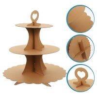 【hot】卐  Display Dessert Holder Serving Wedding Rack Paper Shelf Snack Cardboard Platter