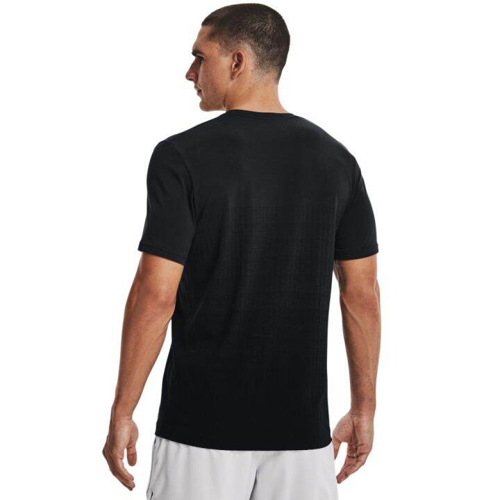 under-armour-ua-mens-seamless-lux-short-sleeve-อันเดอร์-อาร์เมอร์-เสื้อออกกำลังกายสำหรับผู้ชาย