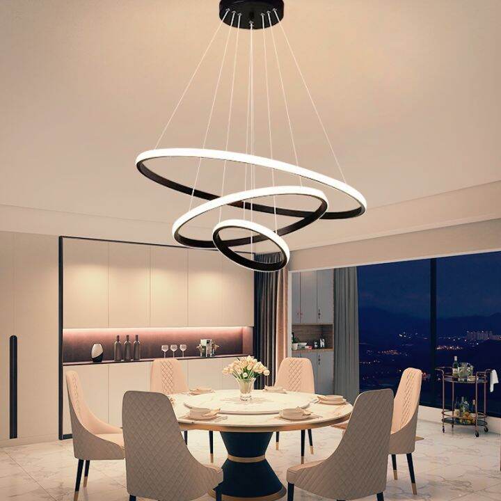 【V2-Lighting】Minimalist Chandelier Dining Table Lamp Kitchen Lights ...