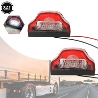 2PCS 12V-24V Car License Plate Lights Waterproof for Lorry Truck Trailer White Lights E9 3 LED Car Number Lamps Auto Accessories