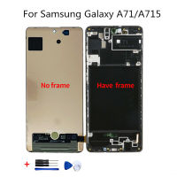 สำหรับ Galaxy A71 LCD TOUCH Digitizer SENSOR ASSEMBLY สำหรับ A71 A715 A715F A7115FD LC