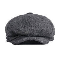 KUNEMS แฟชั่น T Beret Boina R ลายแปดเหลี่ยมหมวกสำหรับชาย Peaky Blinders Casual Newsboy หมวกพ่อหมวก Gorras Hombre