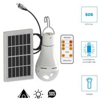 Outdoor Portable LED Solar Lamp Charged Solar Energy Light Panel Powered Emergency Bulb For Garden Camping Tent Fishing Cocina