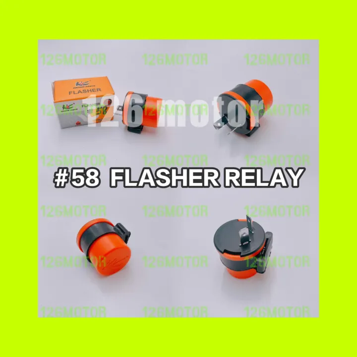 Motorcycle GRS Flasher Relay W/ & W/O Sound Lazada PH