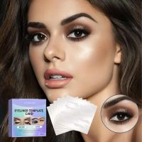 Face Eyeliner Stencils Kit Makeup For Women Eyeliner Template Stickers Non Woven Eye Liner Template Cards Eyeliner Shaping Tools