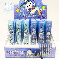 36ชิ้น Kawaii Sanrio Pochacco ปากกาเป็นกลางอะนิเมะการ์ตูนน่ารักสำนักงานนักเรียนลายเซ็นปากกาซัพพลายเจลปากกาสาวของขวัญของเล่น