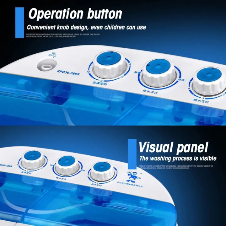 Fully Automatic Washing Machine portable washing machine IN STOCK Mini