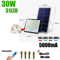 Freewing Home Doorside Solar Light LED Lamp 80㎡ Spotlight Rode Street Wireless Outdoor Garden Waterproof 30 50 W