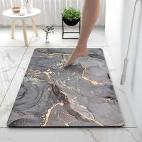 QSR STORE Bathroom Rugs Soft Carpet Door Floor Kitchen Mat Anti-Slip Outdoor Toilet Entrance Doormat Modern Home Decor Noise Mats