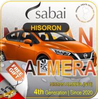 SABAI ผ้าคลุมรถยนต์ NISSAN ALMERA 2020 เนื้อผ้า HISORON แข็งแกร่ง ทนทาน นานจนลืมเปลี่ยน #ผ้าคลุมสบาย ผ้าคลุมรถ sabai cover ผ้าคลุมรถกะบะ ผ้าคลุมรถกระบะ