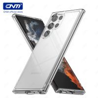 ▣ Crystal Clear Case for Samsung Galaxy S23 S22 S21 Plus Ultra FE Flexible Soft Frame PC Hard Back Cover Crystal Protective Case