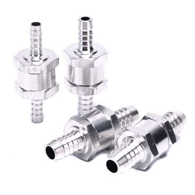 ♦ One Way 6/8/10/ 12mm 4 Size Valves Aluminium Alloy Fuel Non Return Check Valve One Way Fit Carburettor