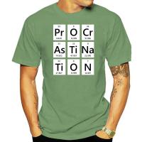 2022 Tee Shirt Chemist Tshirt Procrastination Table Of Elements Gildan