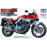 Tamiya 14065 112 SUZUKI GSX1100 แข่งรถจักรยานยนต์กีฬาที่ทำด้วยมือรถมอเตอร์ไซด์งานอดิเรกของเล่นพลาสติกรุ่นอาคารประกอบชุด