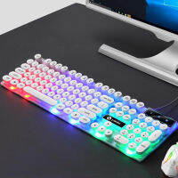 ปุ่มมัลติมีเดียไฟพื้นหลังคีย์บอร์ดเล่นเกม Almencla ไฟ Led สีรุ้ง Rgb ไฟพื้นหลังแสง