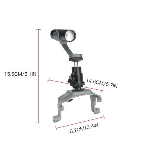 ชุดอุปกรณ์ต่อสู้ยามค่ำคืนไฟฉายที่ชาร์จได้กล้องกีฬาของ-rcstq-สำหรับ-dji-mavic-2-pro-ไฟฉายเดี่ยว