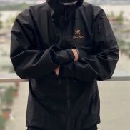 Arcteryx Thương Hiệu Chim Phiên Bản Cao Dòng Vàng Đen Sv Đồ Trượt Tuyết