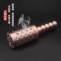 ☍卐㍿ Xiayang2788 Chuan Kangfu multi-functional beauty salon moxibustion stick thick wormwood smoked pure copper device rolling large hand-held tool