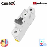 GEYA GYM9-125 MCB 1P 80A 100A 125A AC C Curve เบรกเกอร์17.8Mm 230/400V 6KA