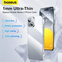 เคสใส Baseus สำหรับ iPhone 15 14 13 12 11 Pro Max เคส TPU แบบนิ่มสำหรับ iPhone 15 Pro Plus XS Max XR เคสใสป้องกันเลนส์เต็มรูปแบบกันกระแทก เคสใส Baseus สำหรับ iPhone 15 14 13 12 11 Pro Max เคส TPU แบบนิ่มสำหรับ iPhone 15 Pro Plus XS Max XR เคสใสป้องกันเลนส์เต็มรูปแบบกันกระแทก