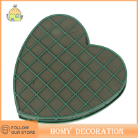 Shao 1pcs Heart Shape Flower Foam Sucker สำหรับดอกไม้สดตกแต่งรถตารางอุปกรณ์ตกแต่ง