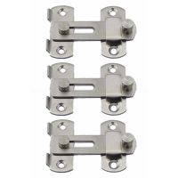 【LZ】○  3X 20X50x70mm Stainless Steel Home Safety Gate Door Bolt Latch Slide Lock Hardware