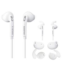 4 Pairs Ear Tips Ear Bud Earplugs Replacement for Samsung Galaxy S6/S6 Edge Stereo Headset Earphones Silicone Ear Gels Anti Slip