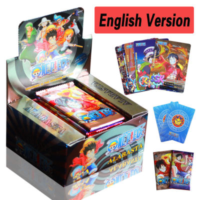 การ์ดแฟลชหนึ่งชิ้น Nami Luffy SSR เวอร์ชันภาษาอังกฤษบัตรสะสมตัวละครอนิเมะที่หายากสำหรับของเล่นของขวัญสำหรับเด็ก