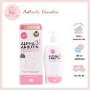 Sữa Dưỡng Thể Trắng Da Alpha Arbutin Collagen Lotion 3+ Plus 500ml
