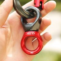 35KN Swivel Rotational Device Hanging Hammock Tree-swing Aluminum Alloy Outdoor Climbing Mountaineering