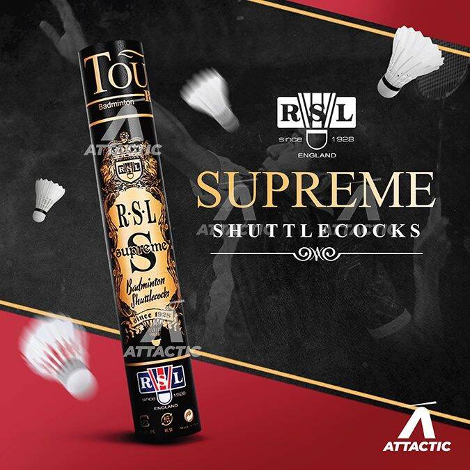 Badminton racket RSL Supreme Badminton Shuttlecock Lazada