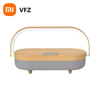 โคมไฟโต๊ะดนตรีชาร์จไร้สายระบบบลูทูธไร้สายคุณภาพสูง Xiaomi โคมไฟตั้งโต๊ะข้างเตียงอเนกประสงค์รุ่น VFZ