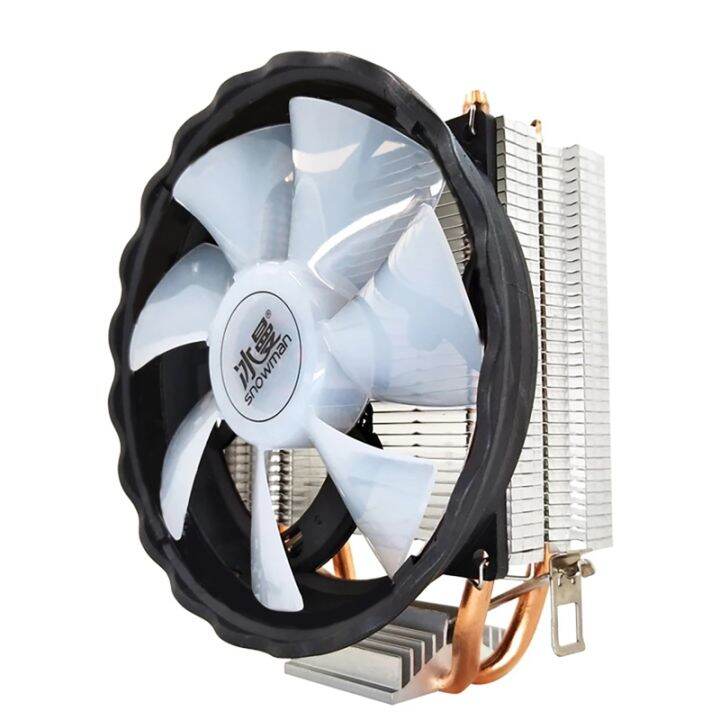 snowman-x200-cpu-cooler-2-heat-pipes-120mm-silent-fan-4pin-pwm-pc-cooler-for-intel-lga2011-amd-cpu-cooling-fan