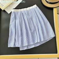 Uniqlo summer womens A-line skirt pleated skirt mini skirt college style skirt skirt 457703