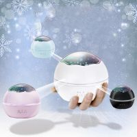 mycyk Small ball romantic stars rotating projection lamp baby sleeping lamp bedroom small night light Starry Moon Night light Night Lights