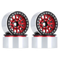 4PCS 1.9" Beadlock Wheel Rim for 110 RC Crawler Car Traxxas TRX-4 Axial SCX10 90046 AXI03007 Upgrade Parts