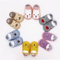 ∏☫☜  Baby Autumn Leather Soled Socks Baby Toddler Socks Baby Soft Soled Shoes Socks Pure Cotton Belt Non Slip Floor Socks