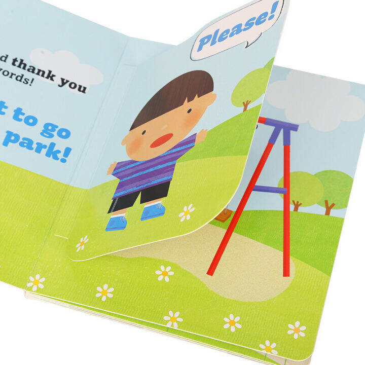 please-thank-you-for-the-original-english-picture-book-young-children-are-enlightened-to-understand-childrens-good-habits-develop-parent-child-interaction-picture-books-and-flip-through-books-with-rou