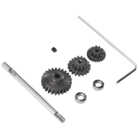 Metal Transmission Gear with D Axis Gearbox Steel Gears Set for D12 1/10 RC Car Upgrade Parts Accessories